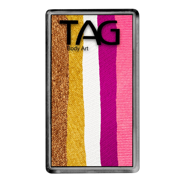 TAG Body Art One Stroke Golden Rose split cake 30g TAG Body Art One Stroke Golden Rose split cake 30g