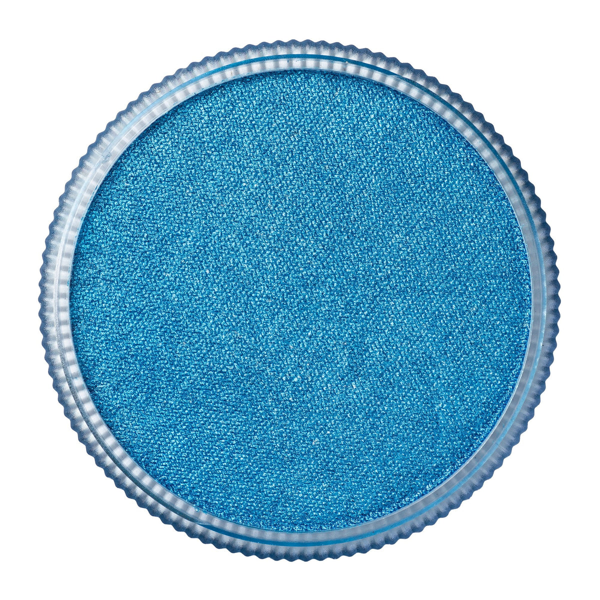 TAG Pearl Blue face paint 32g colour swatch top view