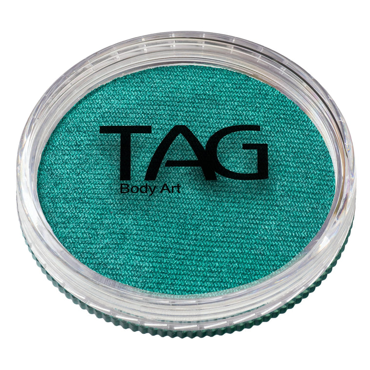 TAG Pearl Green face paint 32g with lid TAG Pearl Green face paint 32g with lid