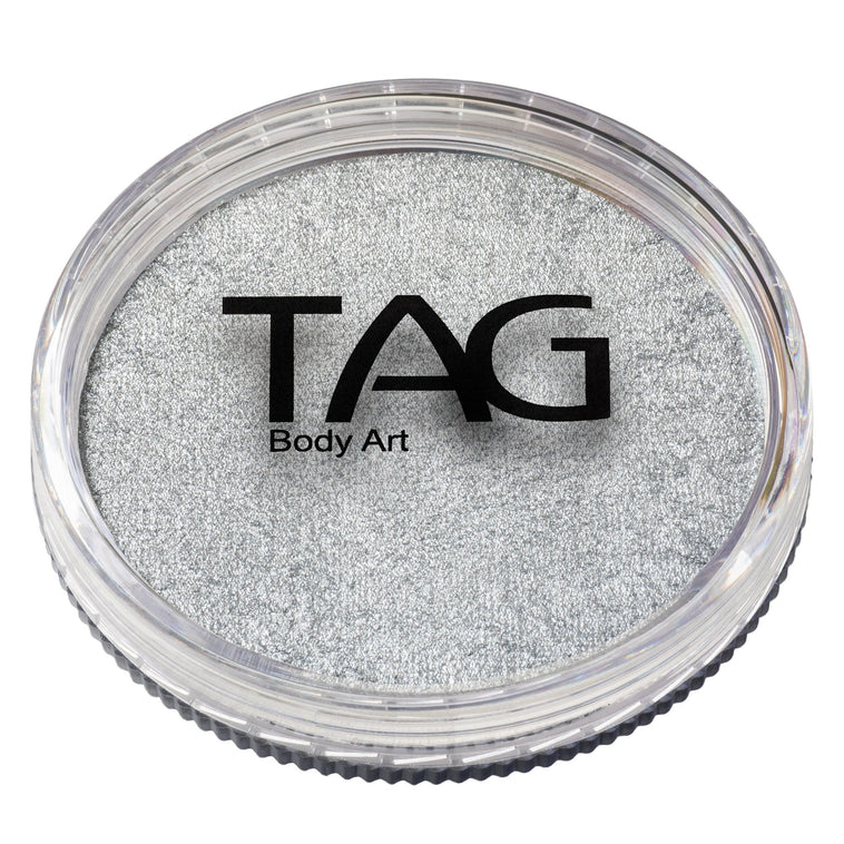 TAG Pearl Silver face paint 32g with lid TAG Pearl Silver face paint 32g with lid