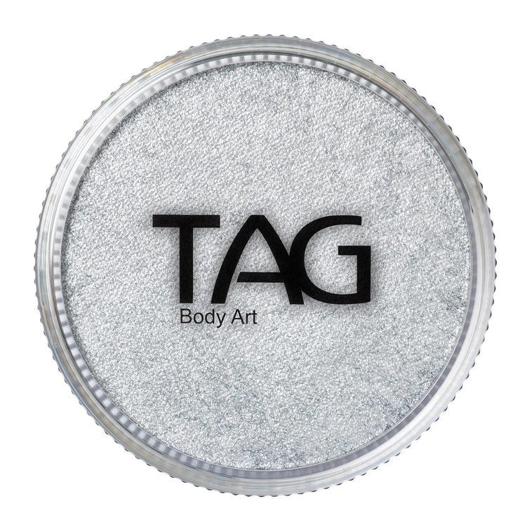 TAG Body Art Pearl Silver face and body paint 32g TAG Body Art Pearl Silver face and body paint 32g