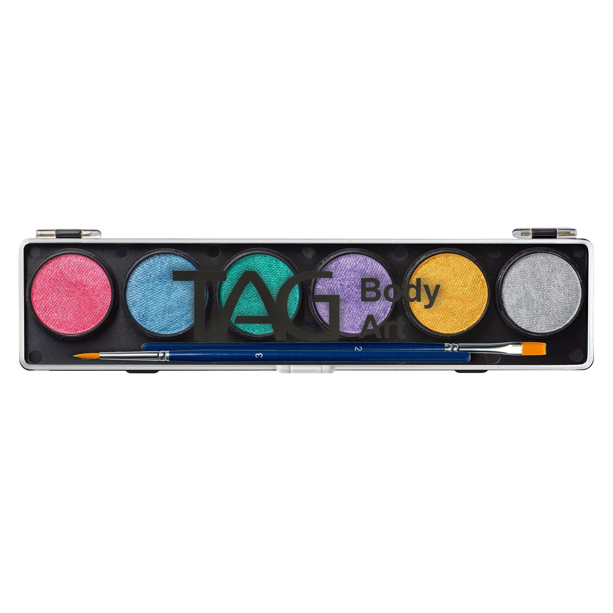 TAG Body Art Pearl Palette 6x10g face and body paint