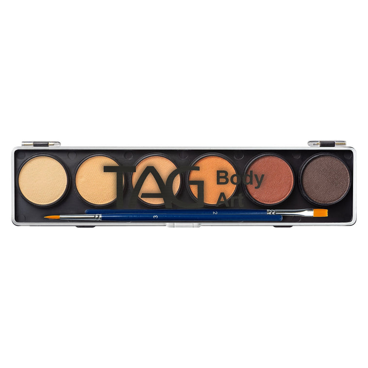 TAG Body Art Skin Tone Palette 6x10g face and body paint TAG Body Art Skin Tone Palette 6x10g face and body paint