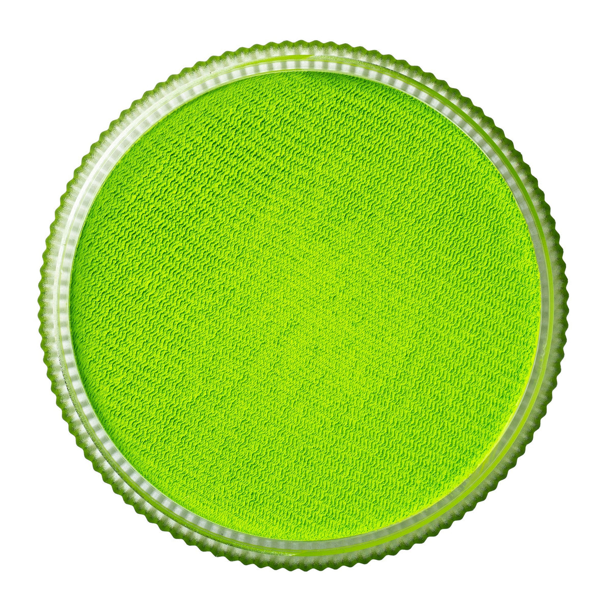 TAG Regular Light Green face paint 32g colour swatch top view