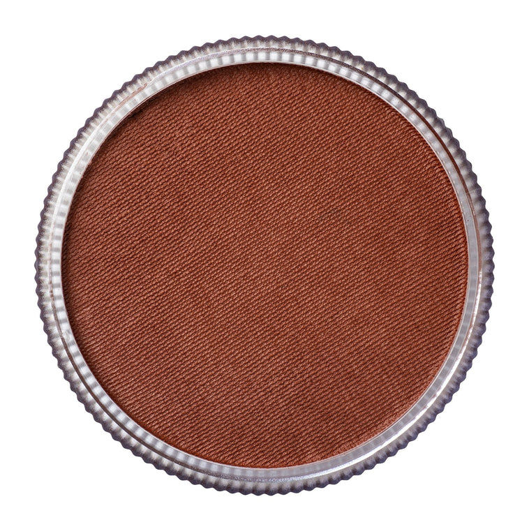 TAG Regular Brown face paint 32g colour swatch top view TAG Regular Brown face paint 32g colour swatch top view