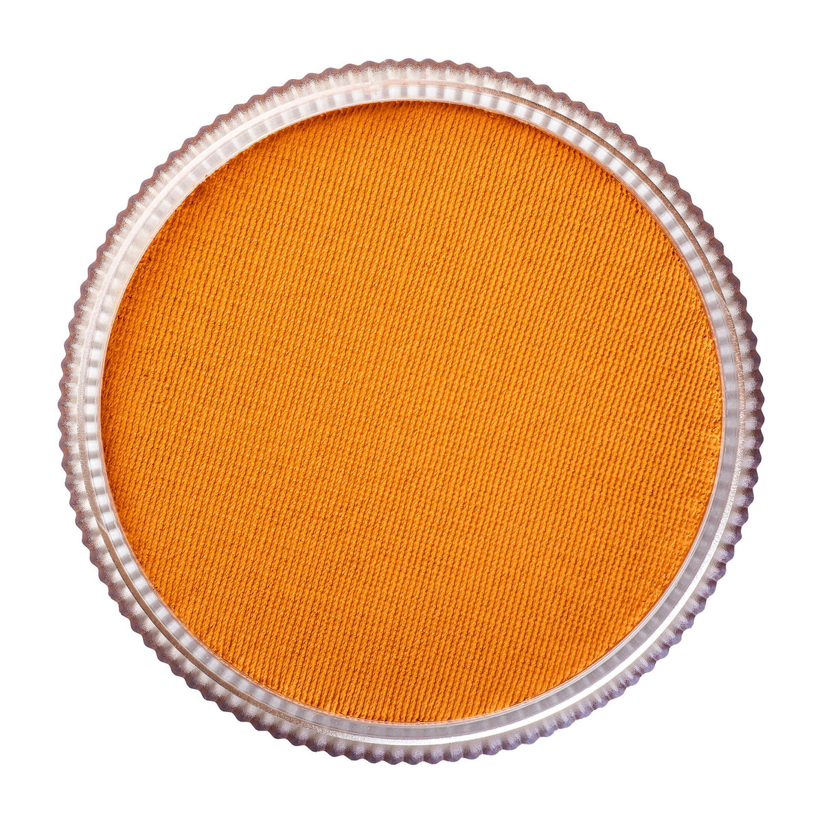 TAG Regular Mid Brown face paint 32g colour swatch top view