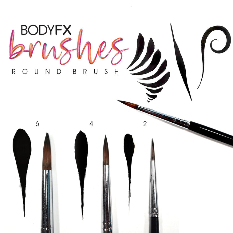 BODYFX ROUND BRUSH #6 BODYFX ROUND BRUSH #6