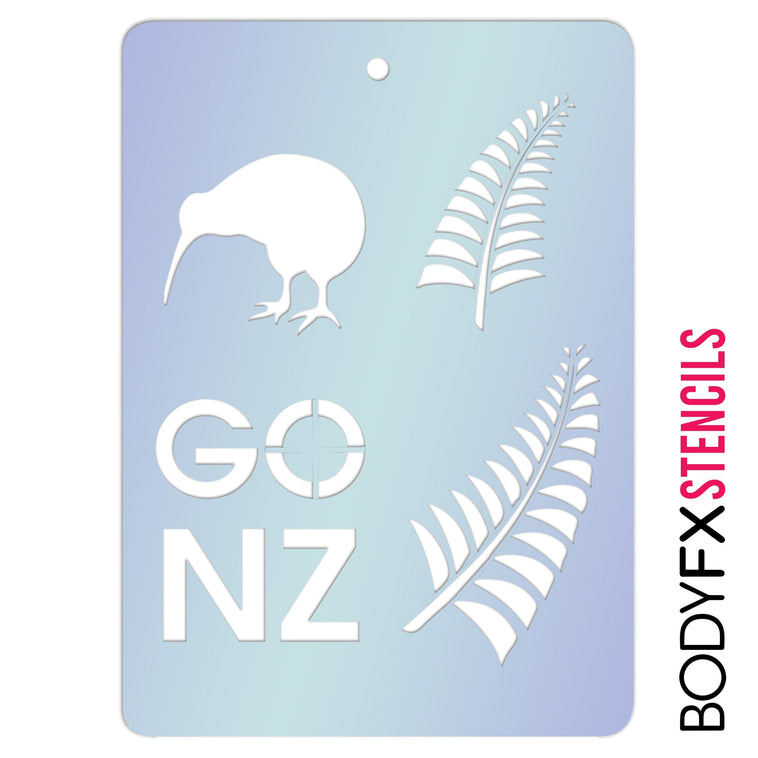 NZ Supporters Stencil NZ Supporters Stencil