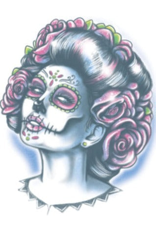 Temporary Tattoos- Senora Muerte Temporary Tattoos- Senora Muerte