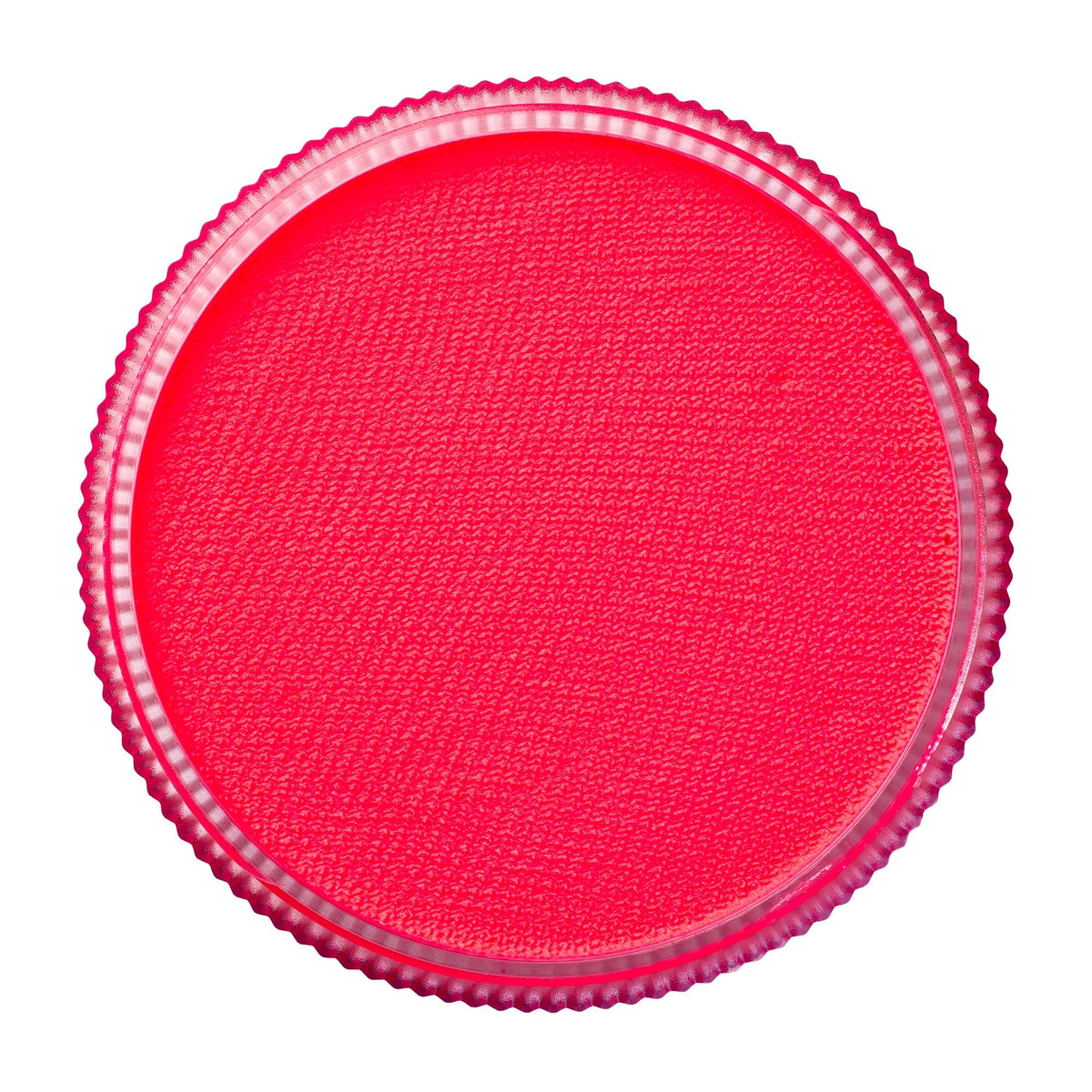 TAG Neon Pink face paint 32g colour swatch top view
