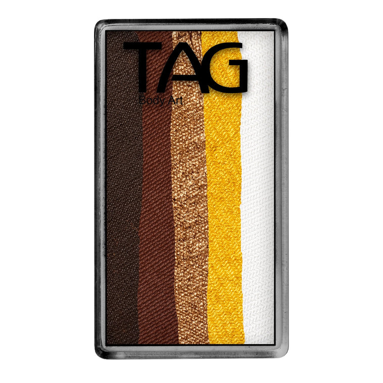 TAG Body Art One Stroke Golden Earth split cake 30g