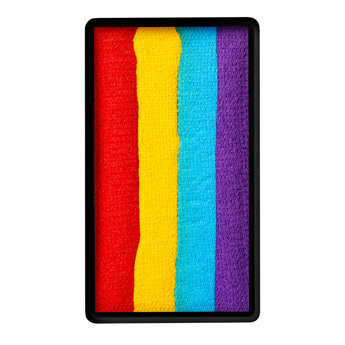 TAG One Stroke Rainbow Four colour swatch top view