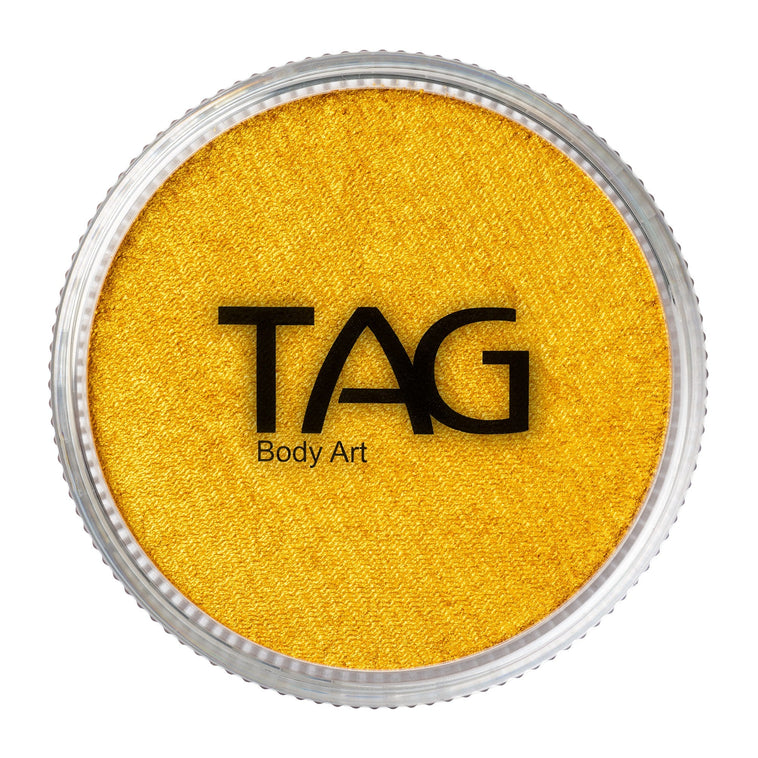 TAG Body Art Pearl Gold face and body paint 32g