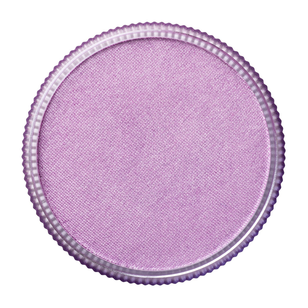 TAG Pearl Lilac face paint 32g colour swatch top view