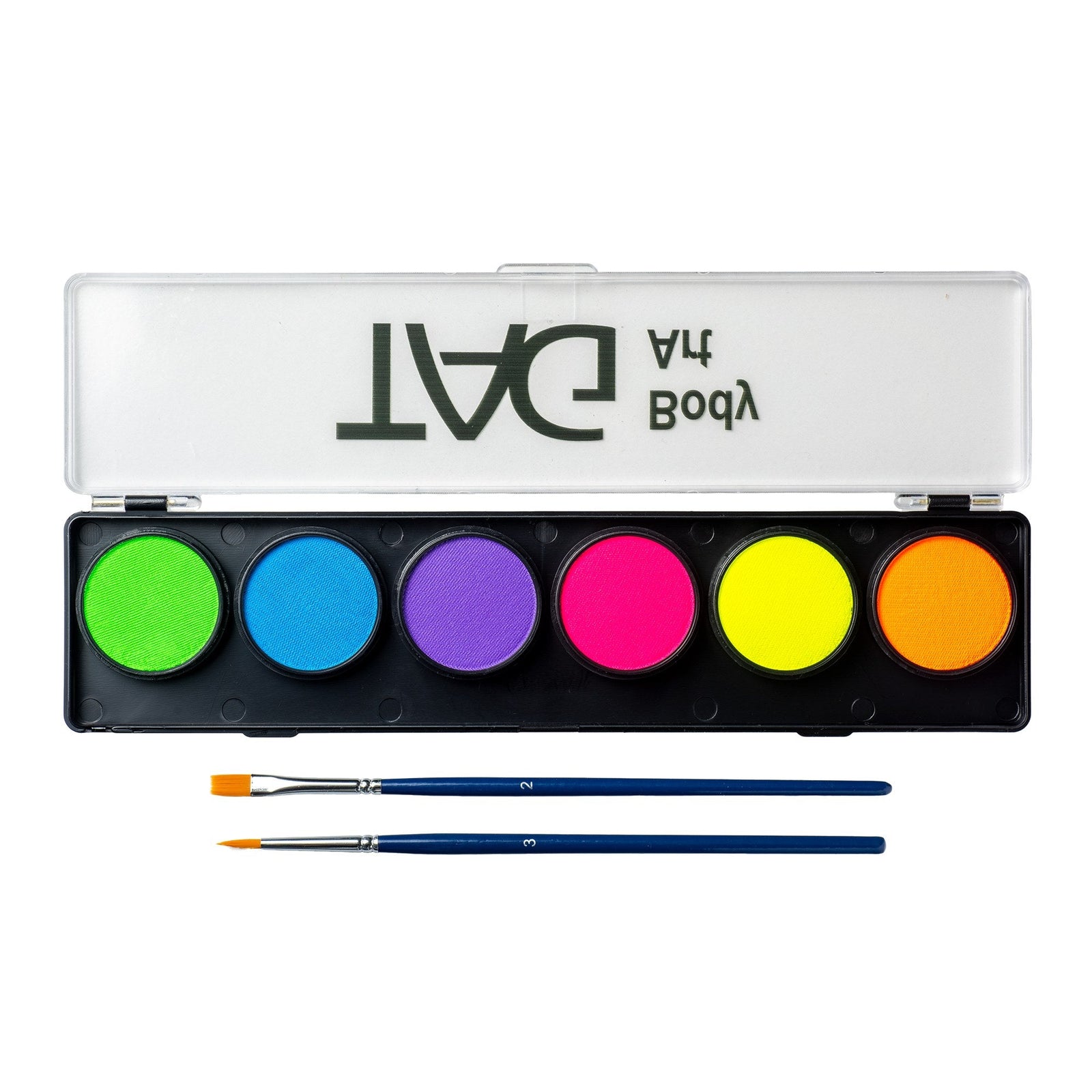 TAG Body Art Neon Palette 6x10g face and body paint