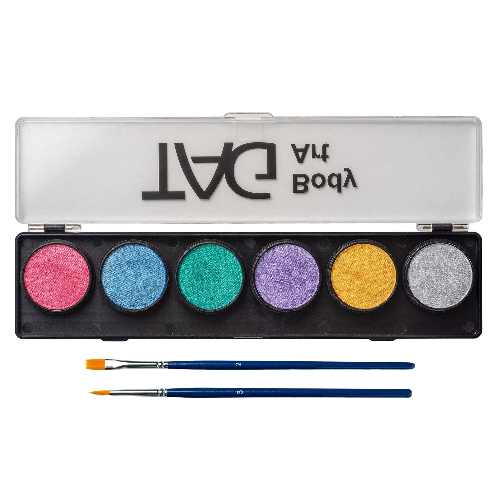 TAG Body Art Pearl Palette 6x10g face and body paint