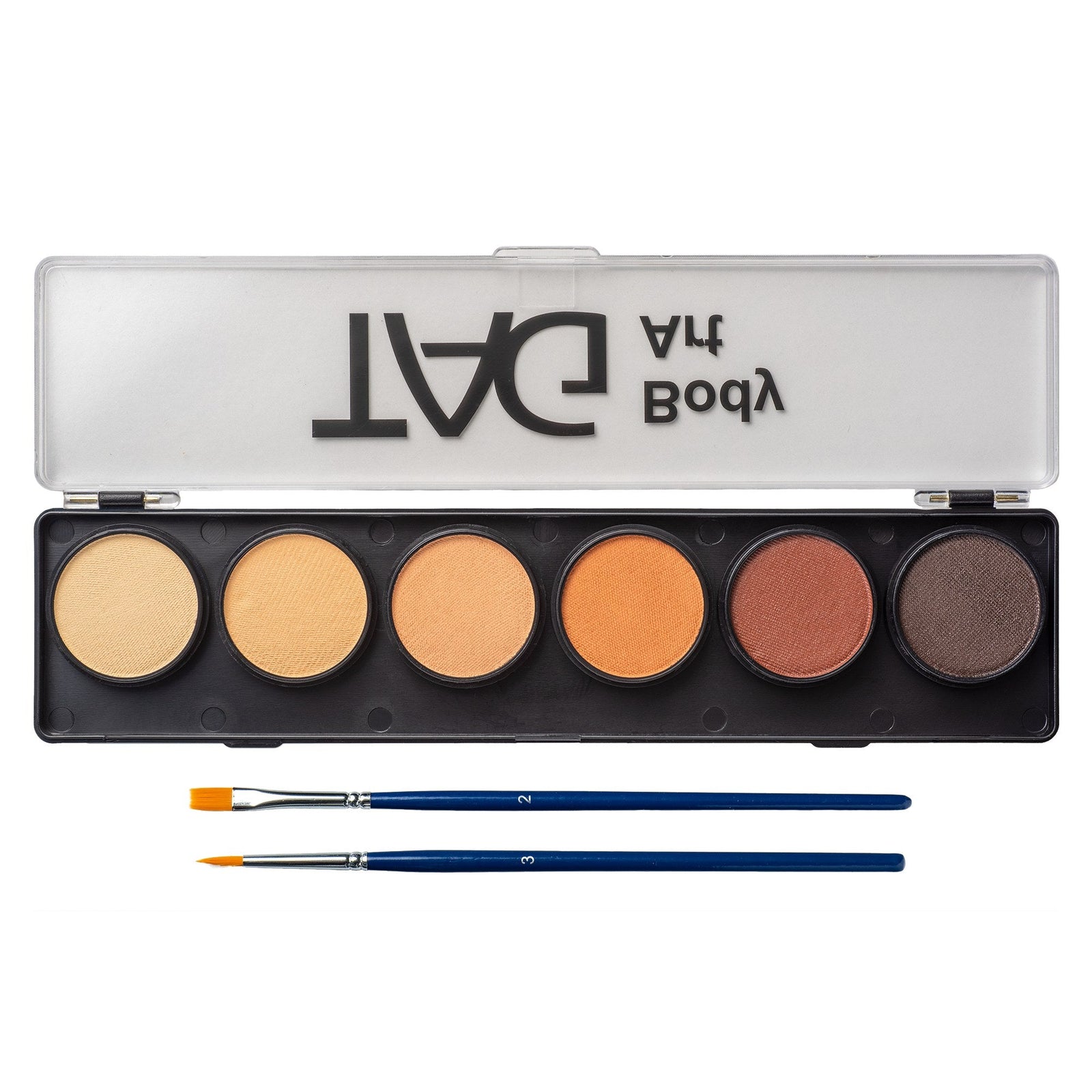 TAG Body Art Skin Tone Palette 6x10g face and body paint