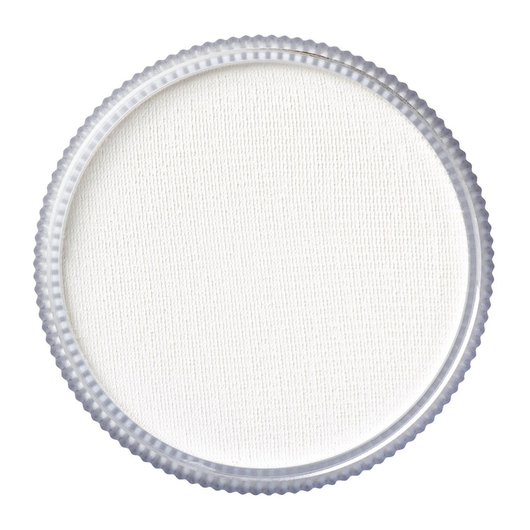 TAG Regular White face paint 32g colour swatch top view
