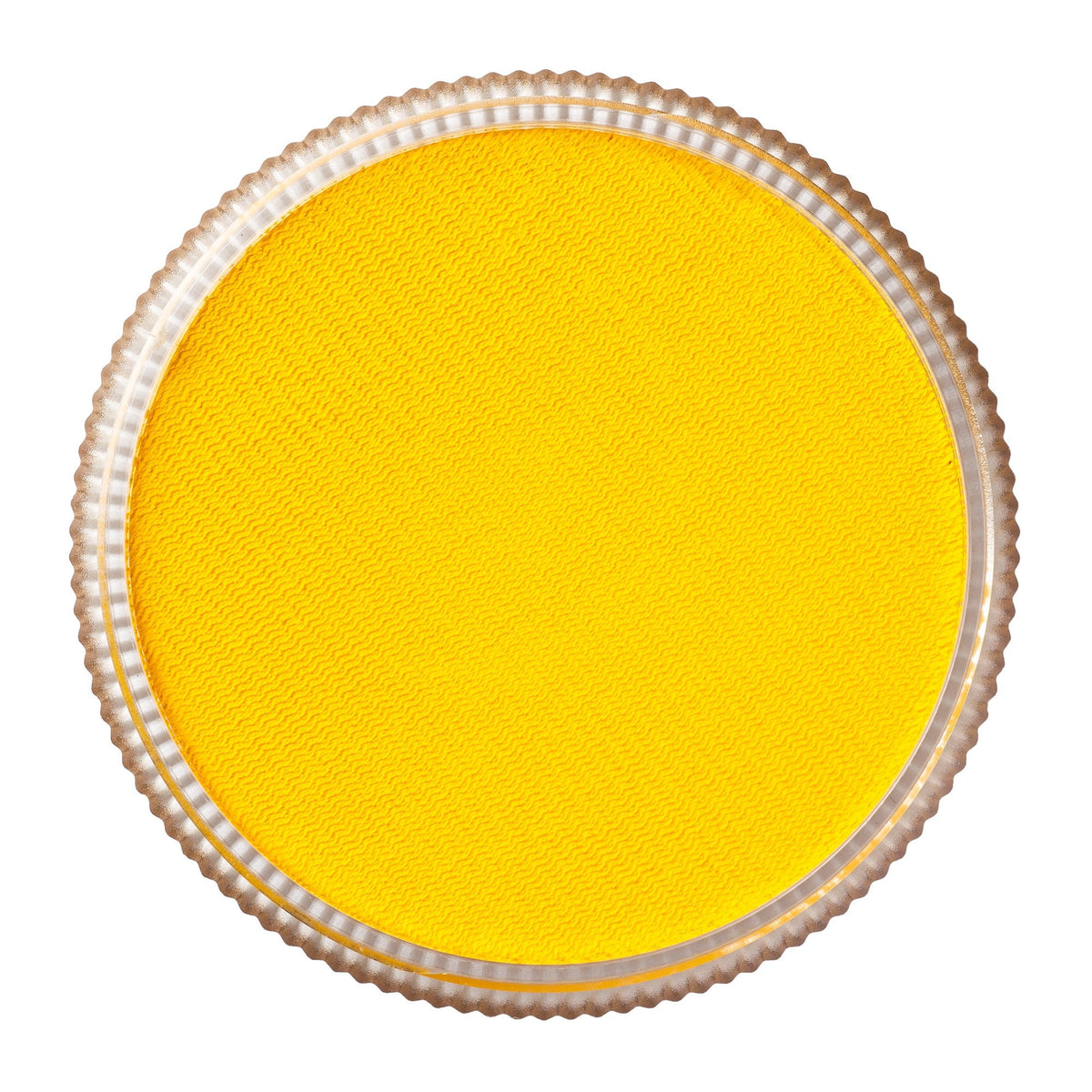 TAG Regular Yellow face paint 32g colour swatch top view