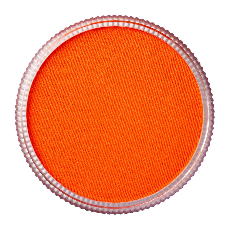 TAG Regular Orange face paint 32g colour swatch top view