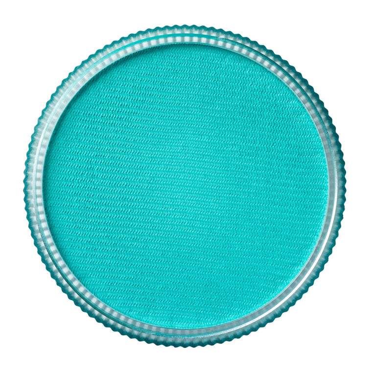 TAG Regular Teal face paint 32g colour swatch top view