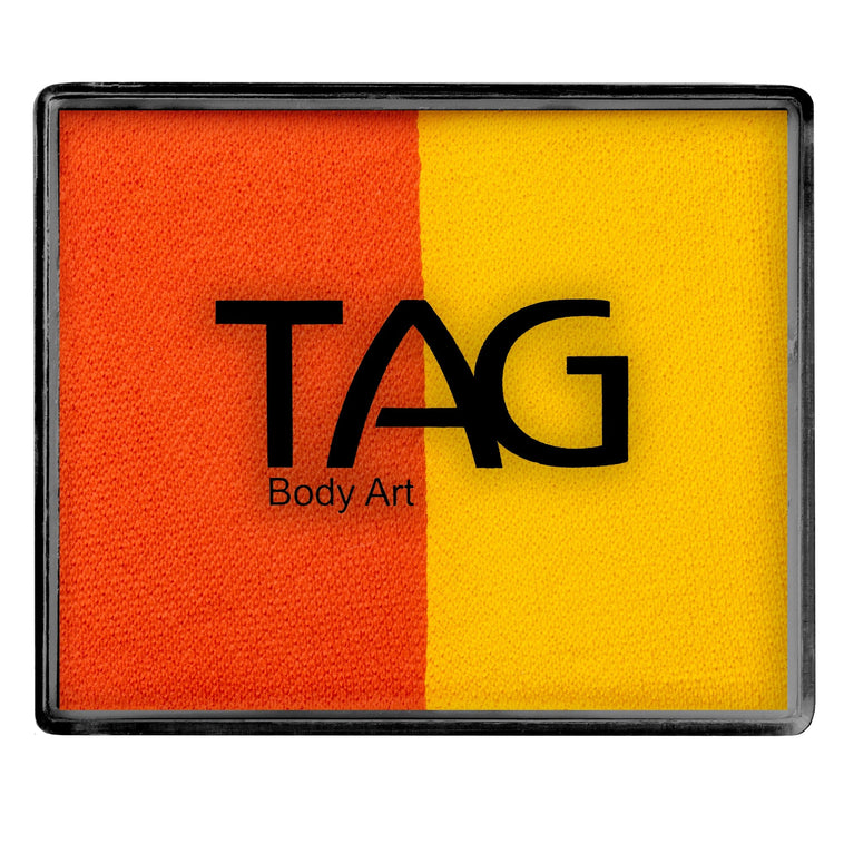 TAG Body Art Split Cake Orange / Yellow 50g