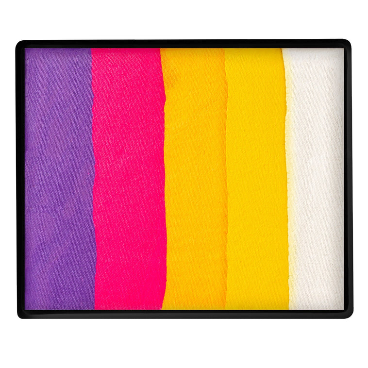TAG Split Cake Sunset colour swatch top view