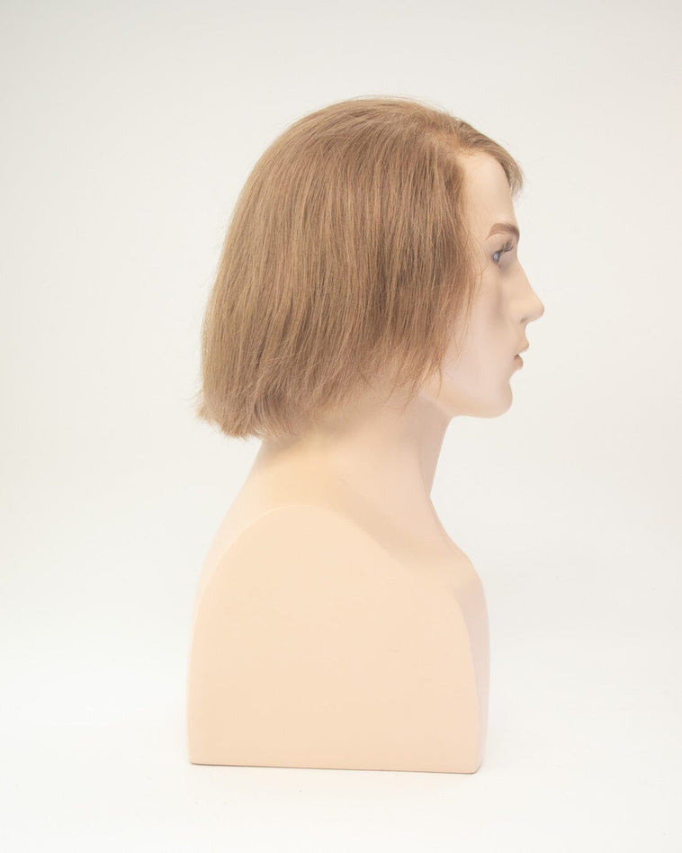 Light Brown 35cm Lace Front Human Hair Wig