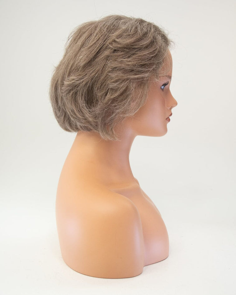 Mousey Grey Brown 25cm Synthetic Hair Wig